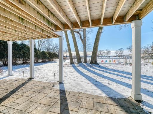 New patio off of the lower level walkout!