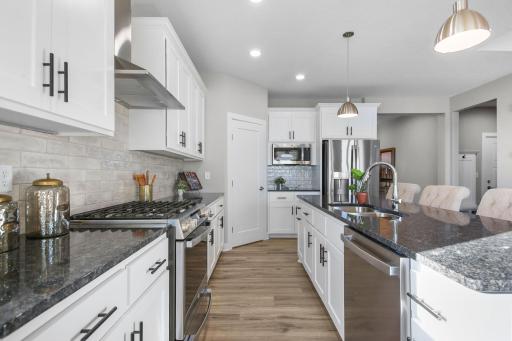 Kitchen - Gorgeous Stone, Pantry and SS Appliances