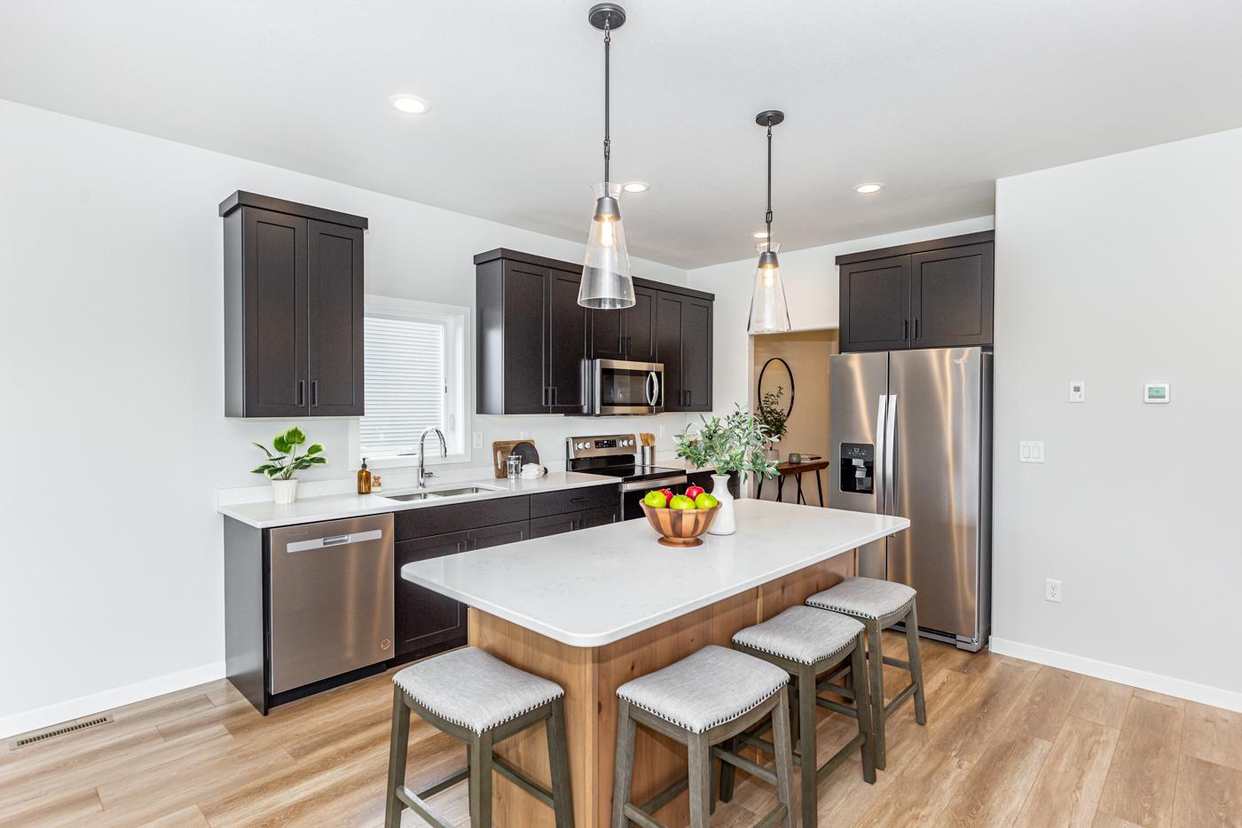 Kitchen - Quartz Tops and Soft Close cabinets!