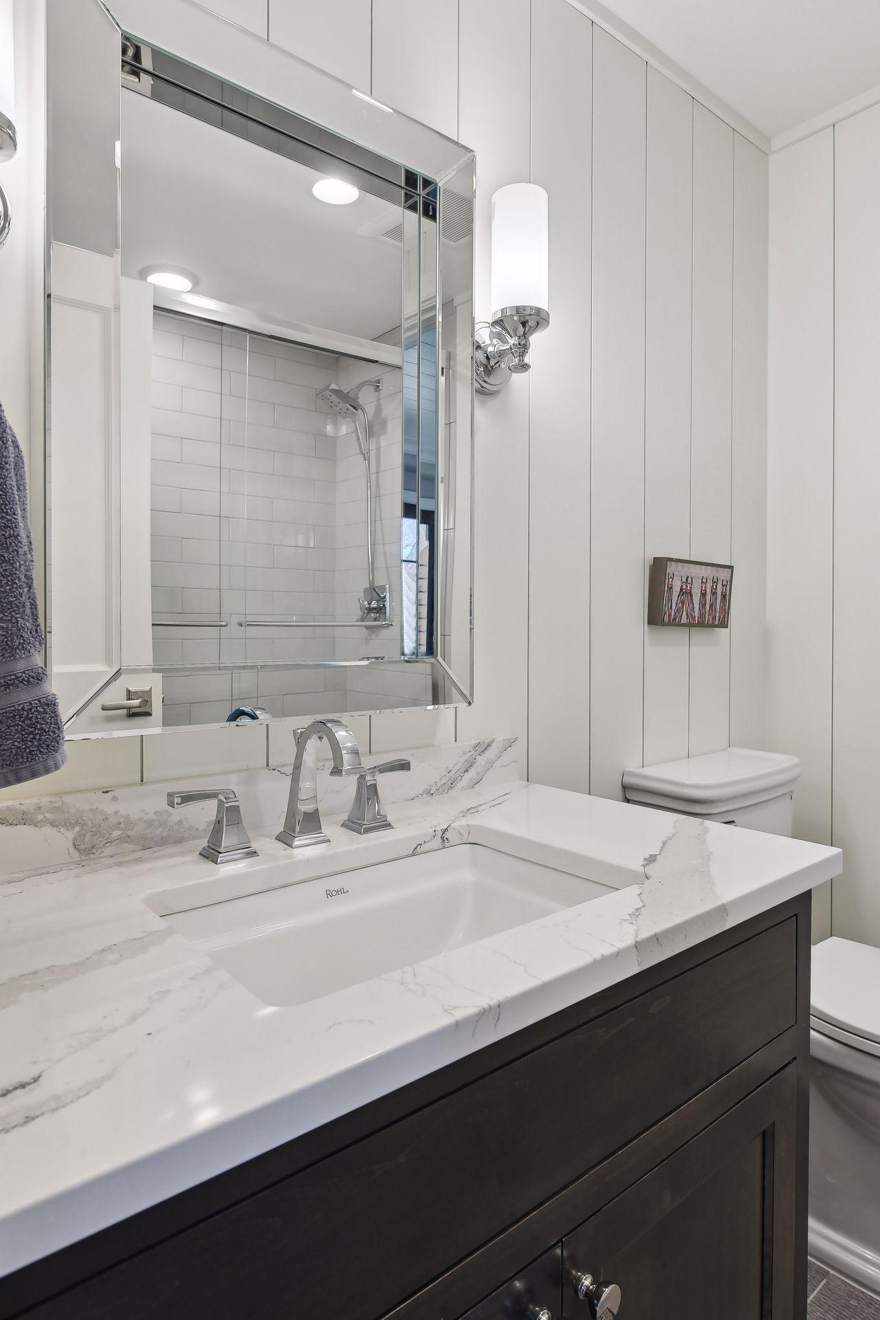 Main floor powder room.