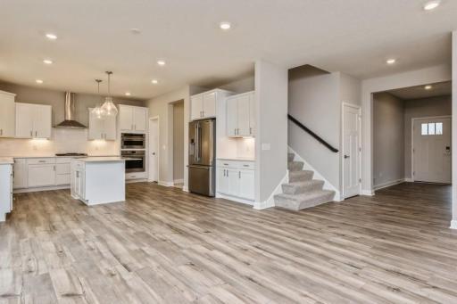 The open floorplan is great for entertaining.
