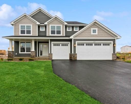 Excellent curb appeal! Introducing our Lewis plan with superior craftsmanship and contemporary design, this is a wonderful place to call home.