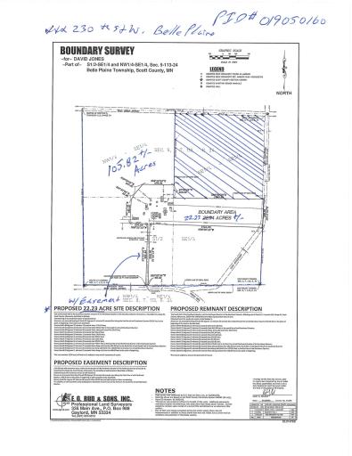 XXX 230th Street W, Belle Plaine, MN 56011