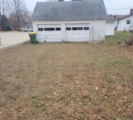 Double detached garage