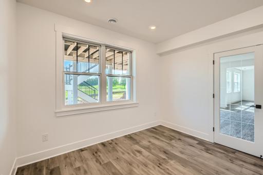 Lower level exercise room or office also has a view to the golf course!