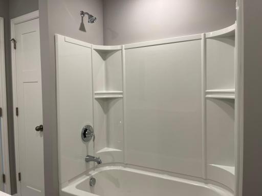 The home's secondary bath includes a vanity, water closet, shower/bath combo and a linen closet to help keep everyone moving during those busy mornings.
