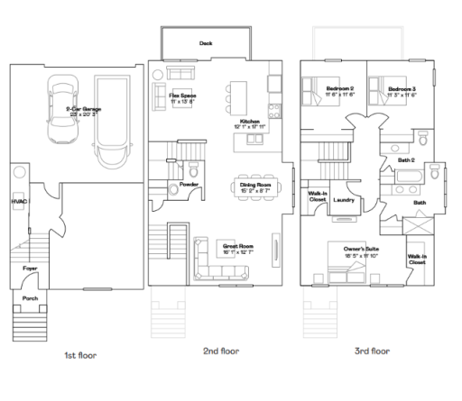 Fremont floorplan