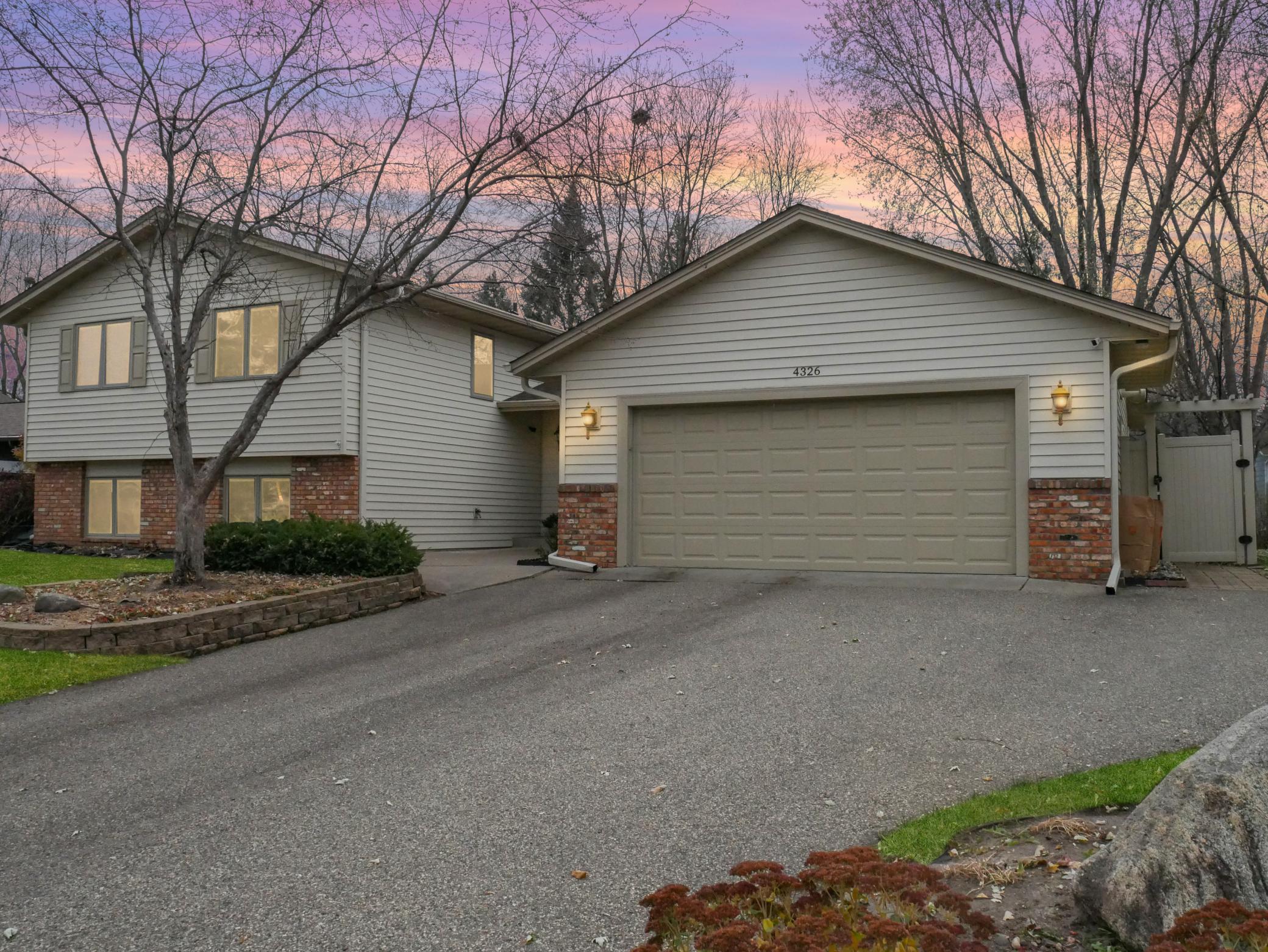 4326 Bear Path Trail offers a 2 car heated garage along with plenty of extra parking.