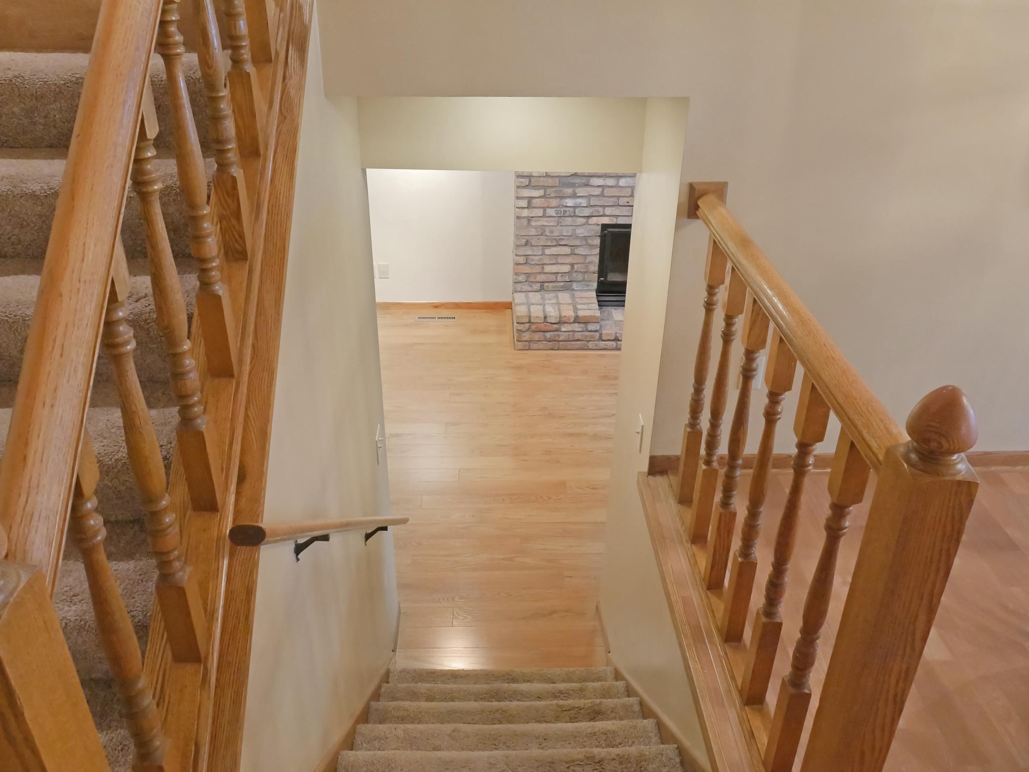 Lower-Level steps from Dining Area.