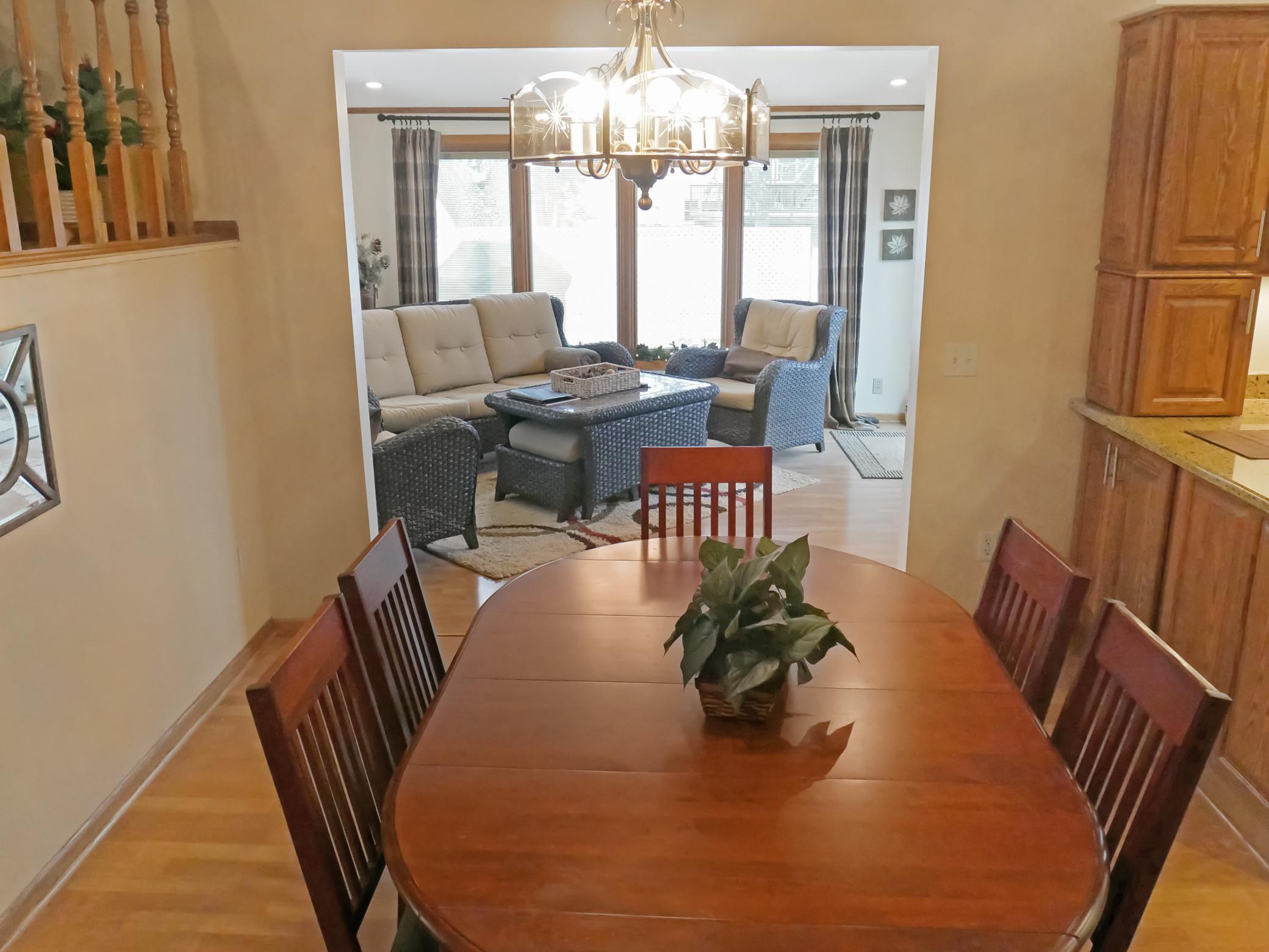 Dining Area from Stairs.