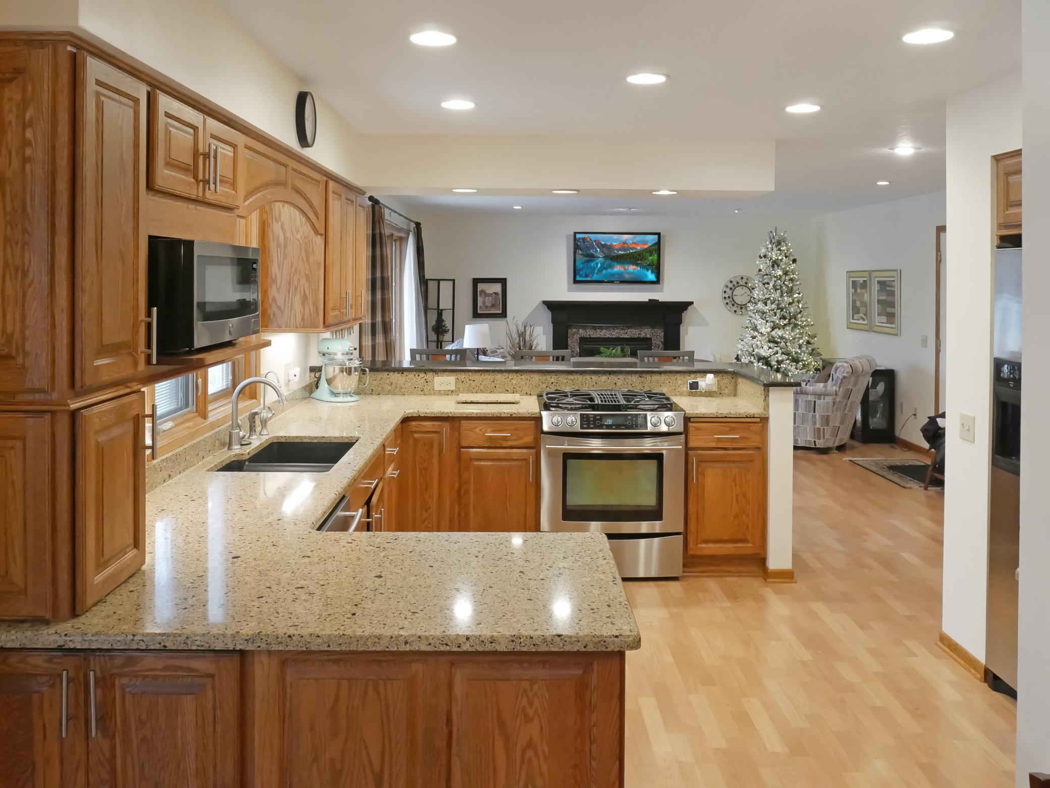 Kitchen from Dining Room.