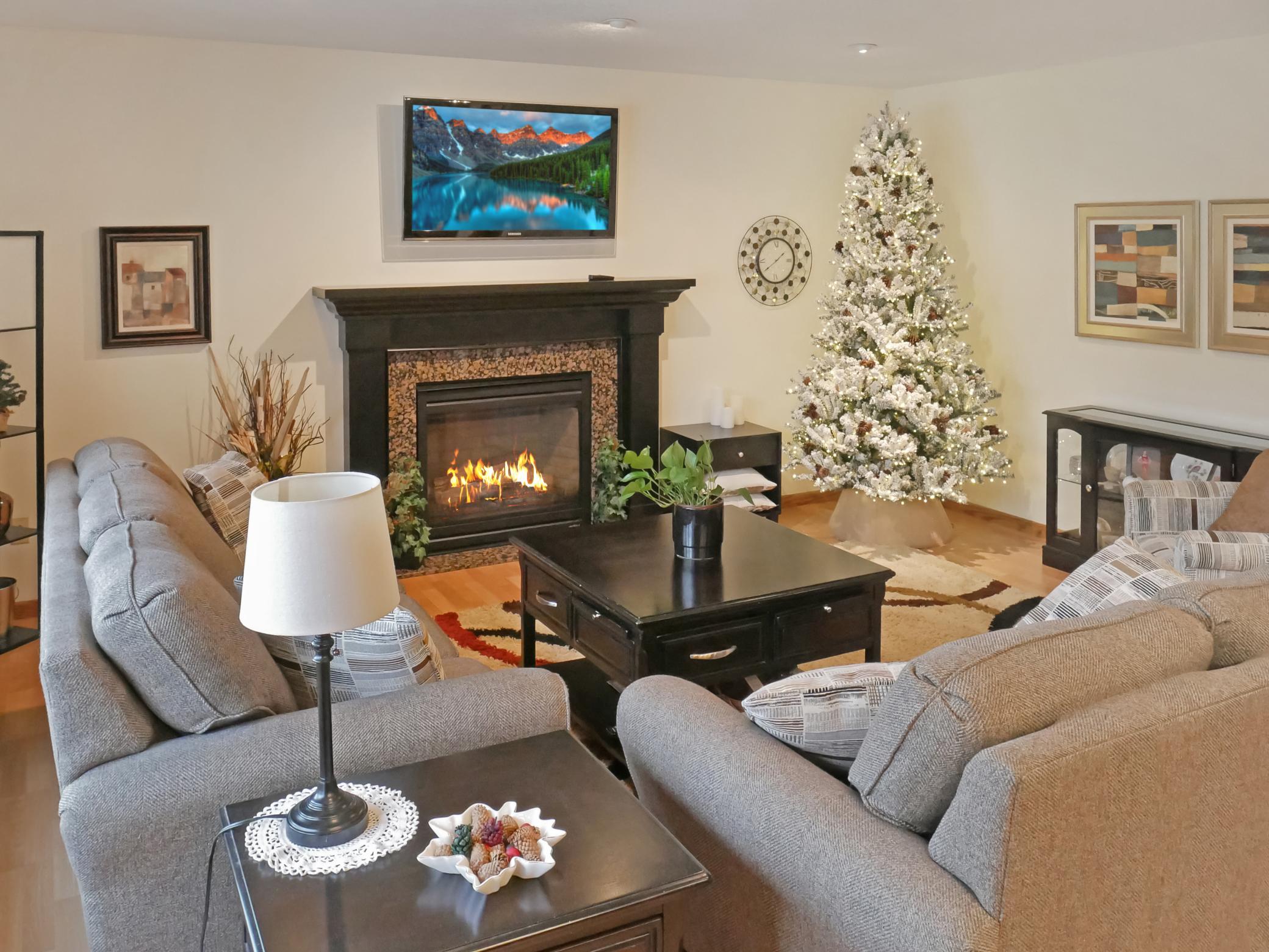 Living Room from Kitchen Bar.