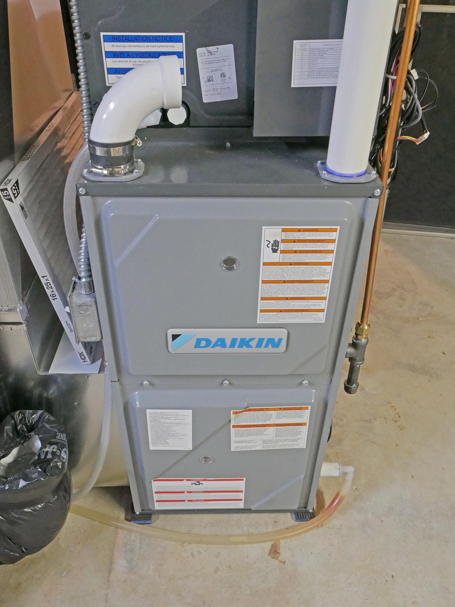 New Furnace and A/C summer of 2022.