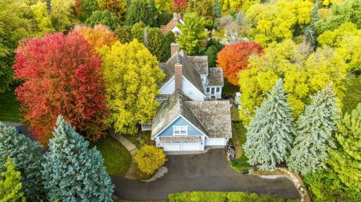 Nestled in beautiful trees, autumn may become your favorite time of year!
