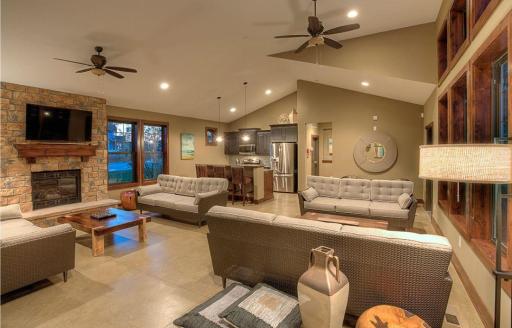 Host a party with friends and family at the upcoming club house and enjoy the nearby park and lakefront. (photo of similar clubhouse from another community)
