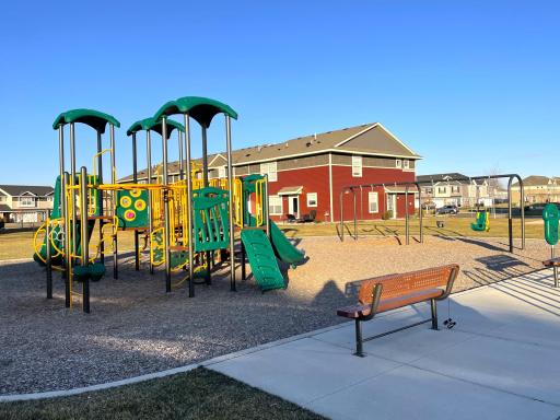 This playground is walking distance from the home!