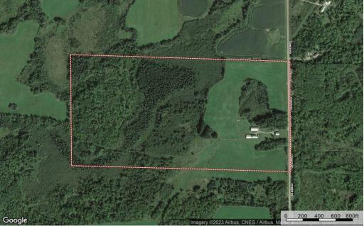 areial1 - 5015 Tower Road - Moose Lake MN - 3 bedroom home for sale – country home for sale – home on 80 acres for sale.JPG