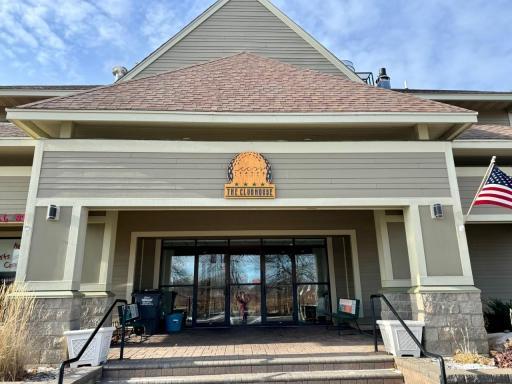 Clubhouse main entrance