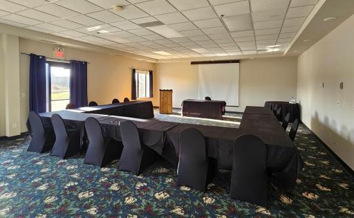 One of many conference room available