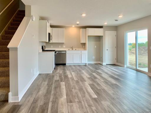 Photo for 19338 136th Avenue N, Rogers, MN 55374 - Listing #6463658 The Duet is truly an open concept floor plan with endless possibilities. Photo of actual home.
