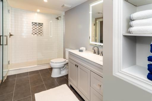 3/4 Ensuite Bathroom with Walk In Shower.