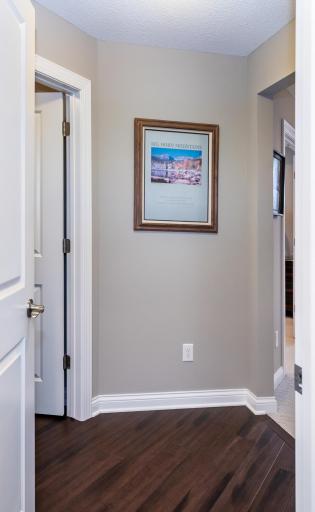Upper Level Primary Ensuite Private Entry with a Custom Walk In Closet..