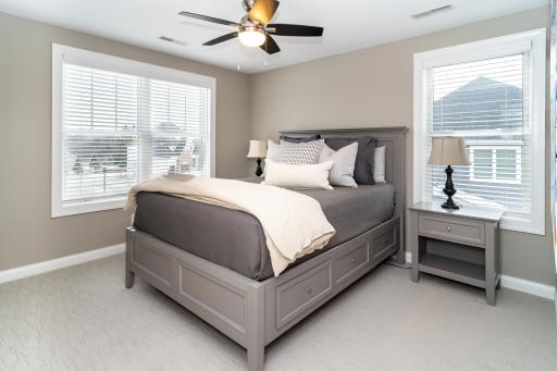 Upper Level Bedroom #1 with Walk In Closet.