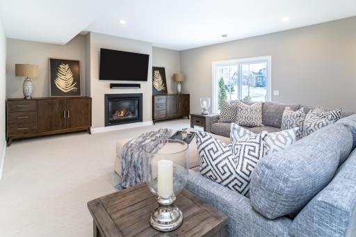 Plenty of space for entertaining and several options to make this space fit your needs.