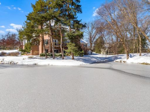 Mature trees surrounding the property provide beautiful views and privacy.