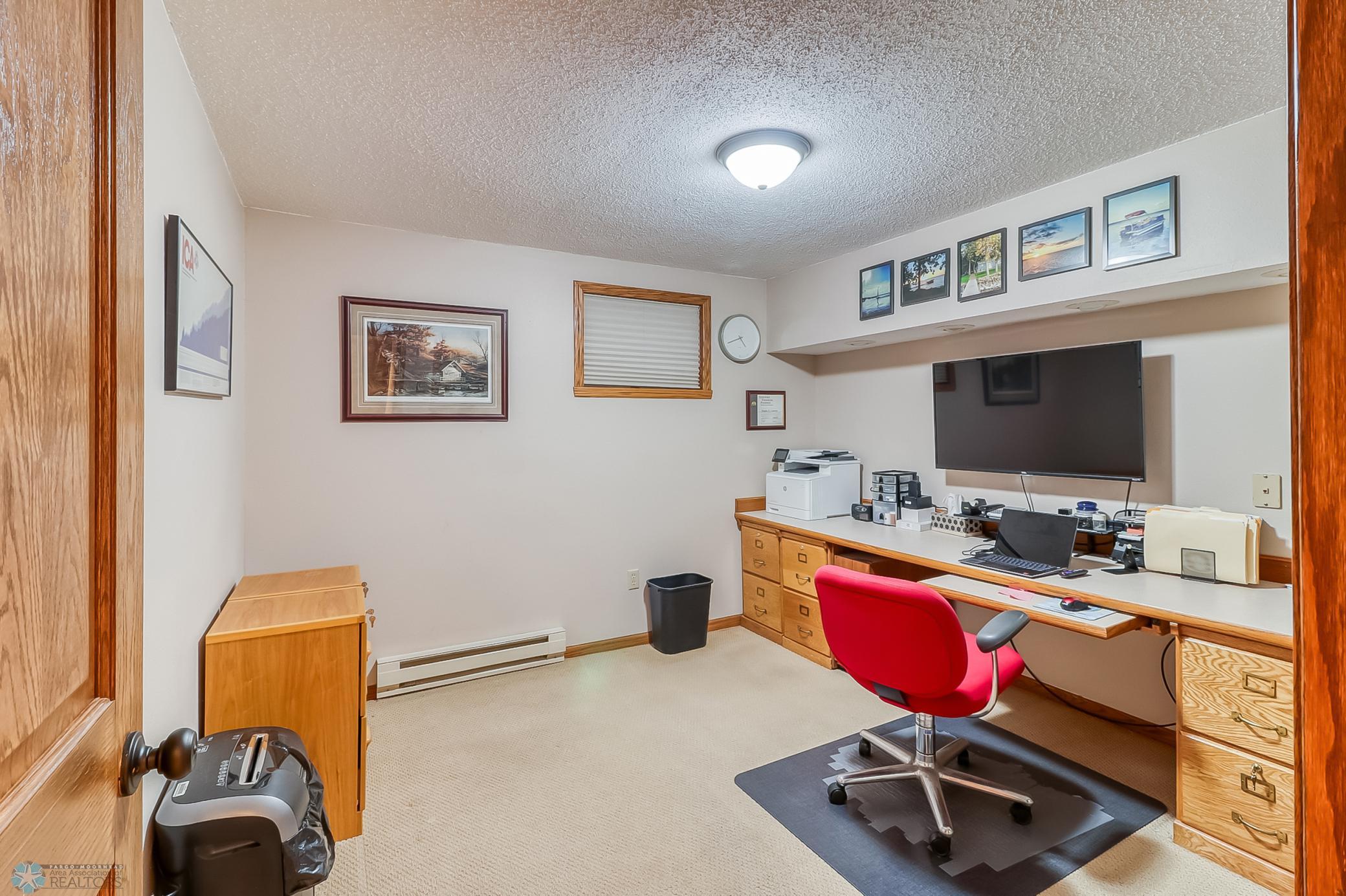 Basement Office quiet retreat