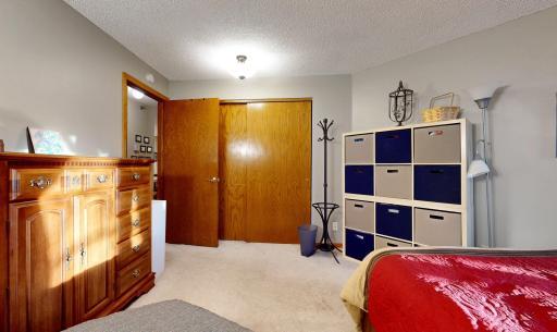 Plenty of room for all your bedroom furniture.