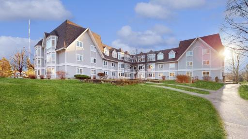 Beautiful landscaping and ground maintenance.