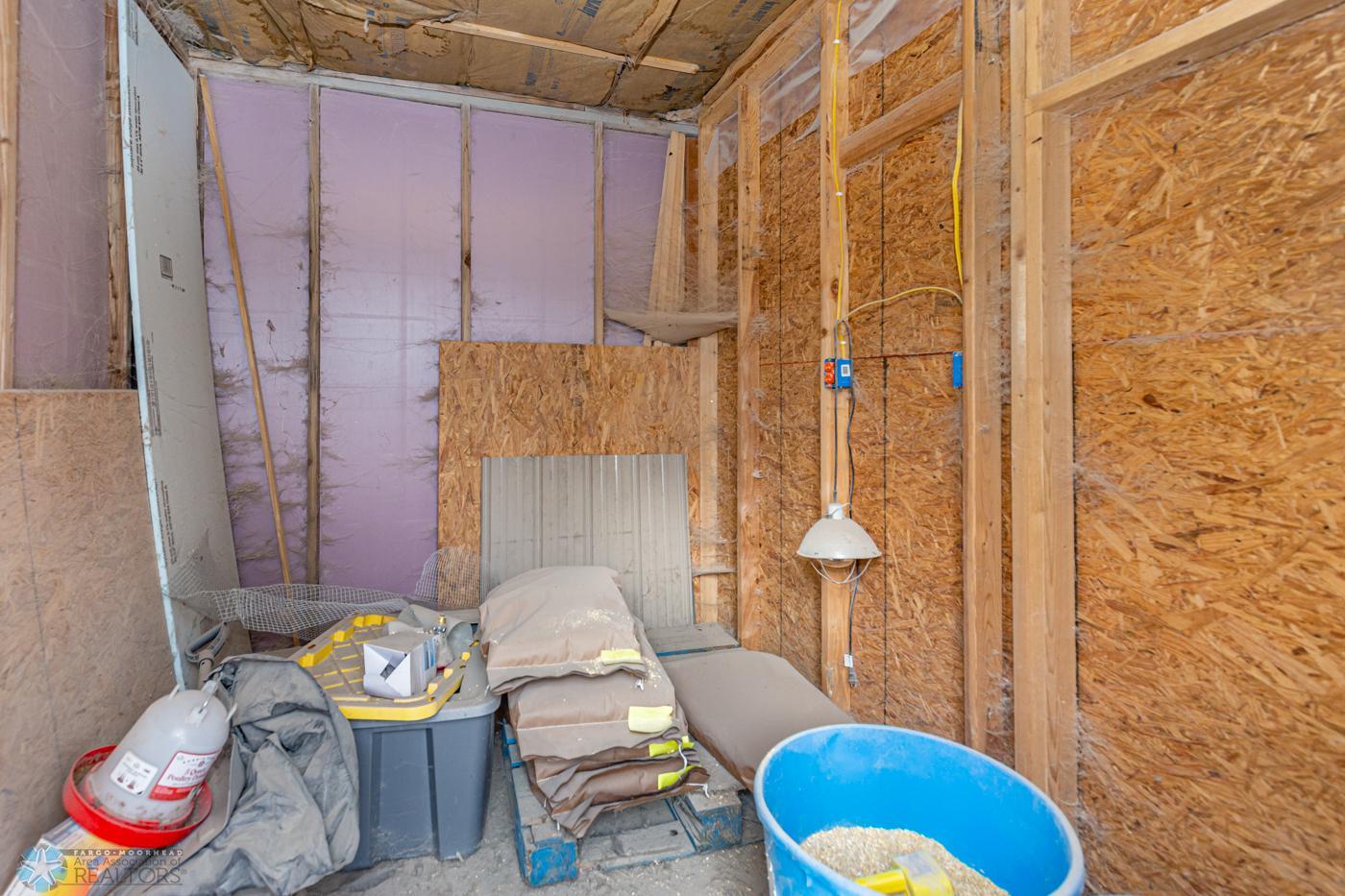 20 x 10 Chicken Coop with concrete floor