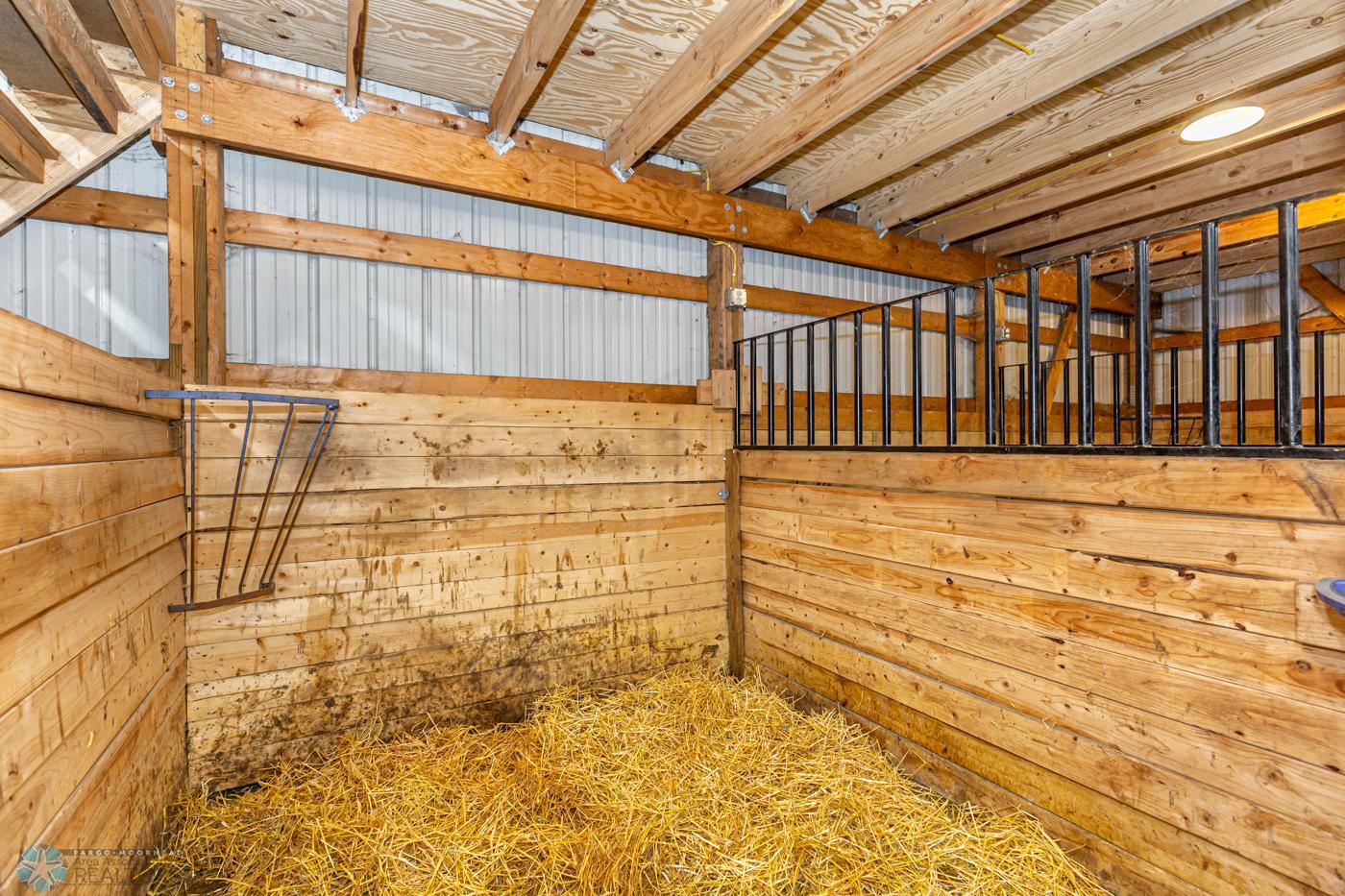 Barn One of five stalls