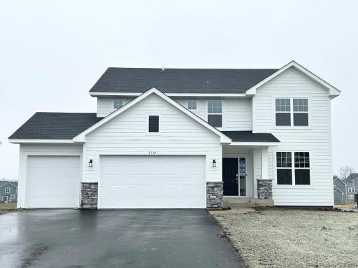 Front exterior progress photo 12.22.23