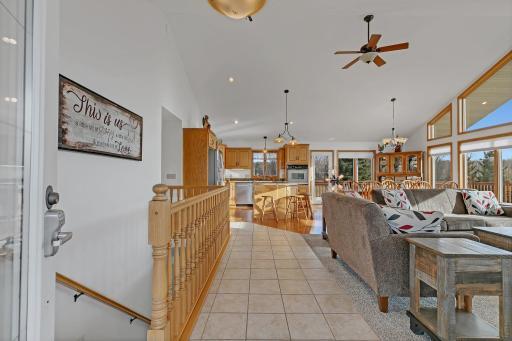 When you enter the property you will love all the openness this property has to offer.