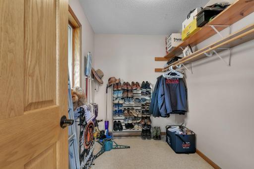 Mud room off the foyer with washer & dryer hookups available.