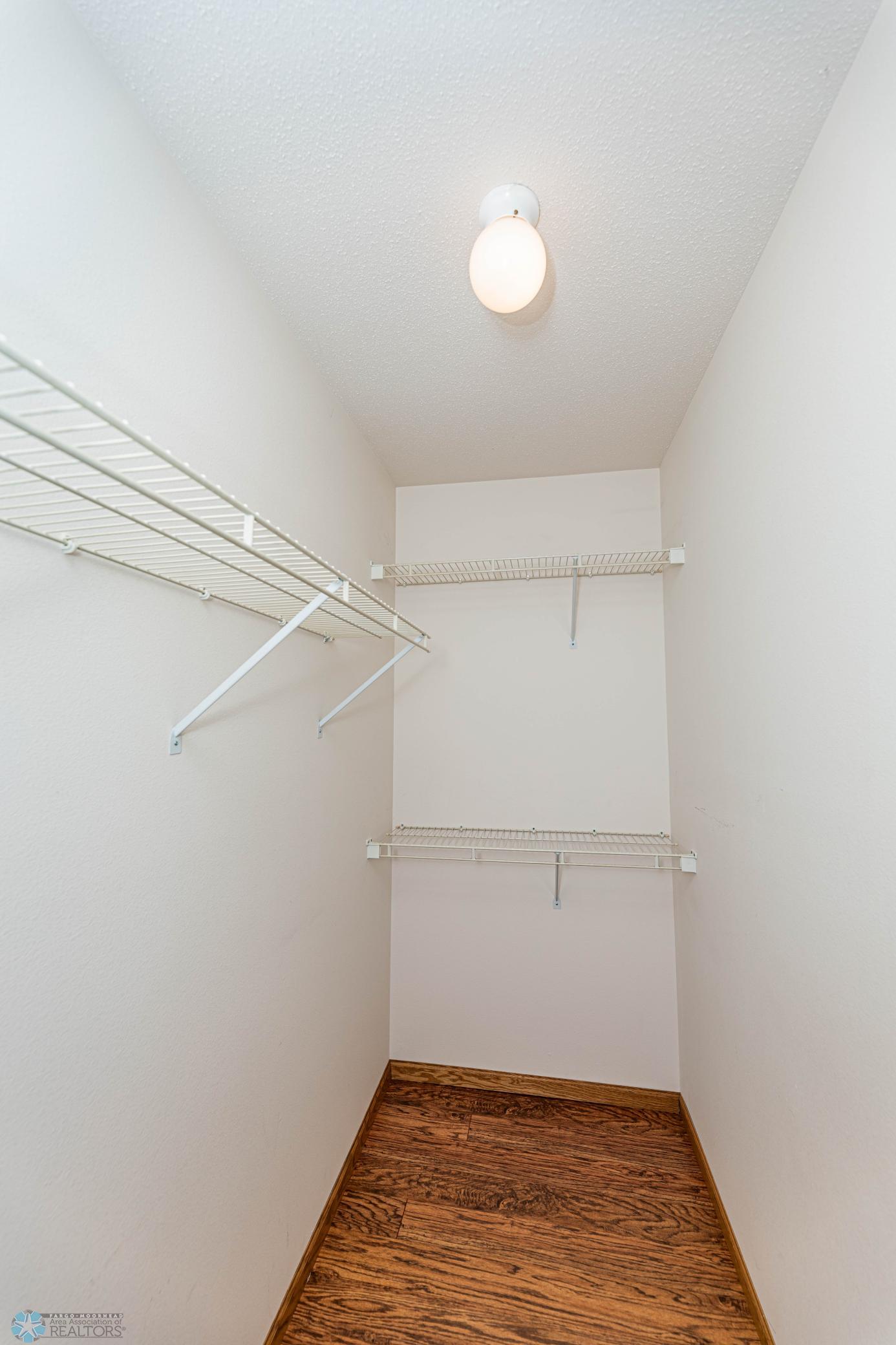 Primary walk in closet