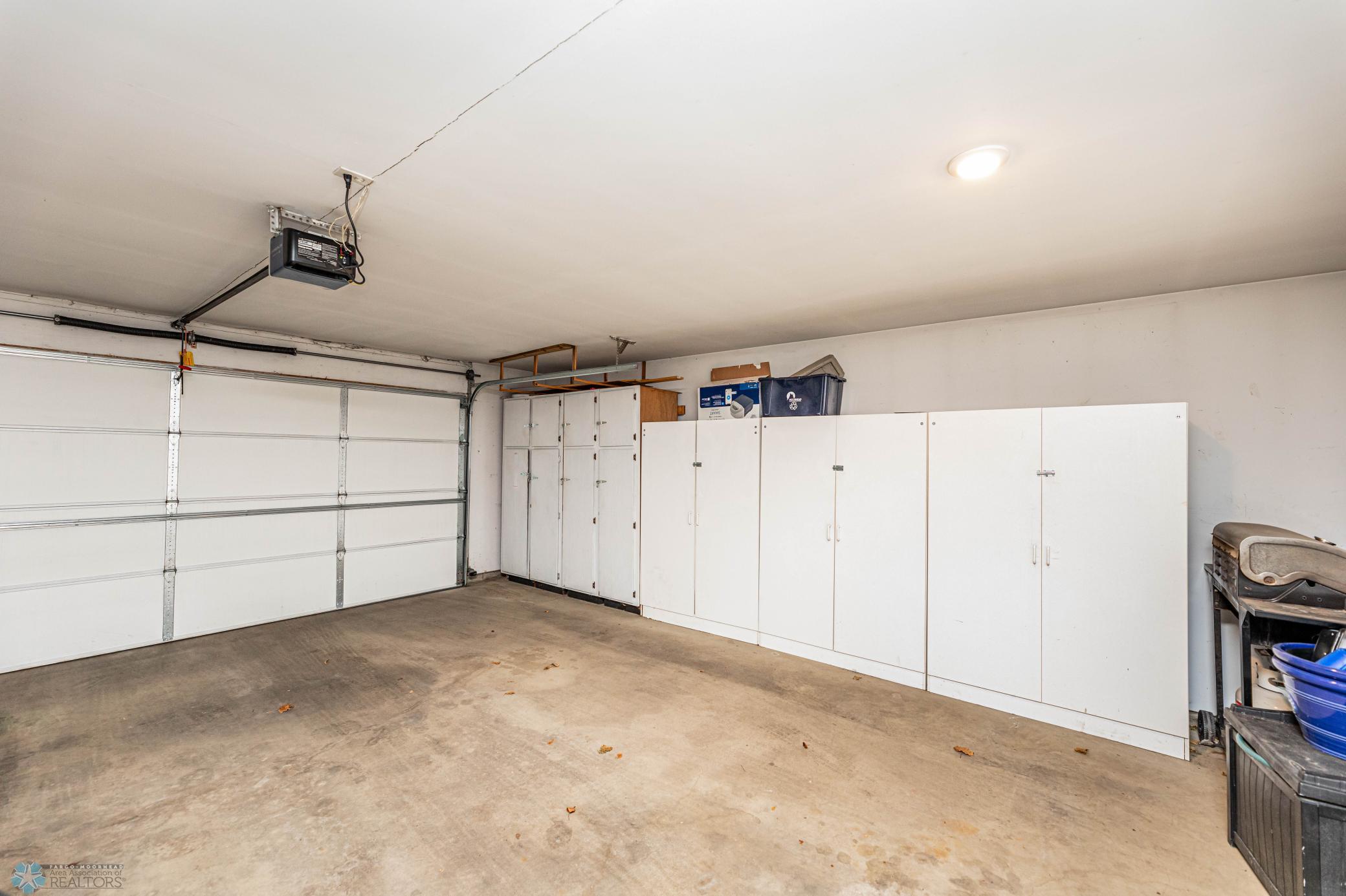 Garage storage with attic storage