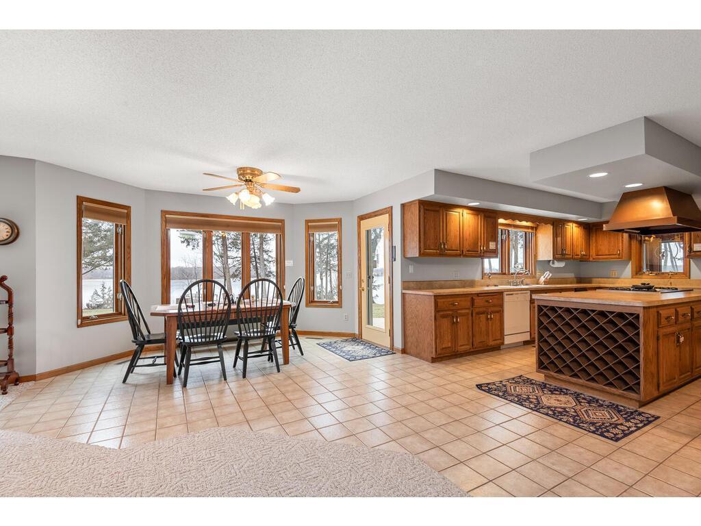 Kitchen opens to great room