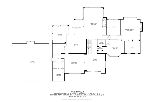 Main Level Floor Plan