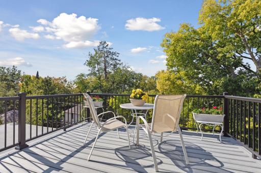 Photo for 4332 Fremont Avenue S, Minneapolis, MN 55409 - Listing #6469121 Watch the sunset over Lake Harriet from this new 3rd floor composite decking