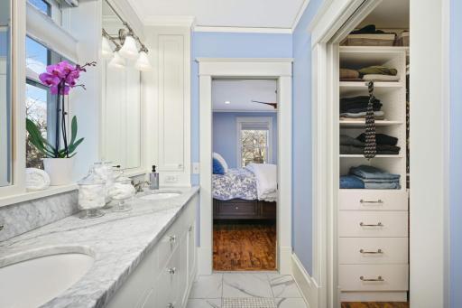 Photo for 4332 Fremont Avenue S, Minneapolis, MN 55409 - Listing #6469121 Primary BR leads to bathroom and walk-in closet
