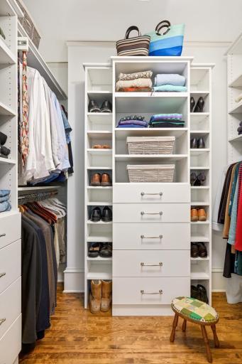 Photo for 4332 Fremont Avenue S, Minneapolis, MN 55409 - Listing #6469121 Primary closet with built in organization