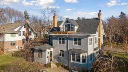Photo for 4332 Fremont Avenue S, Minneapolis, MN 55409 - Listing #6469121 Another view that captures the magical third floor deck