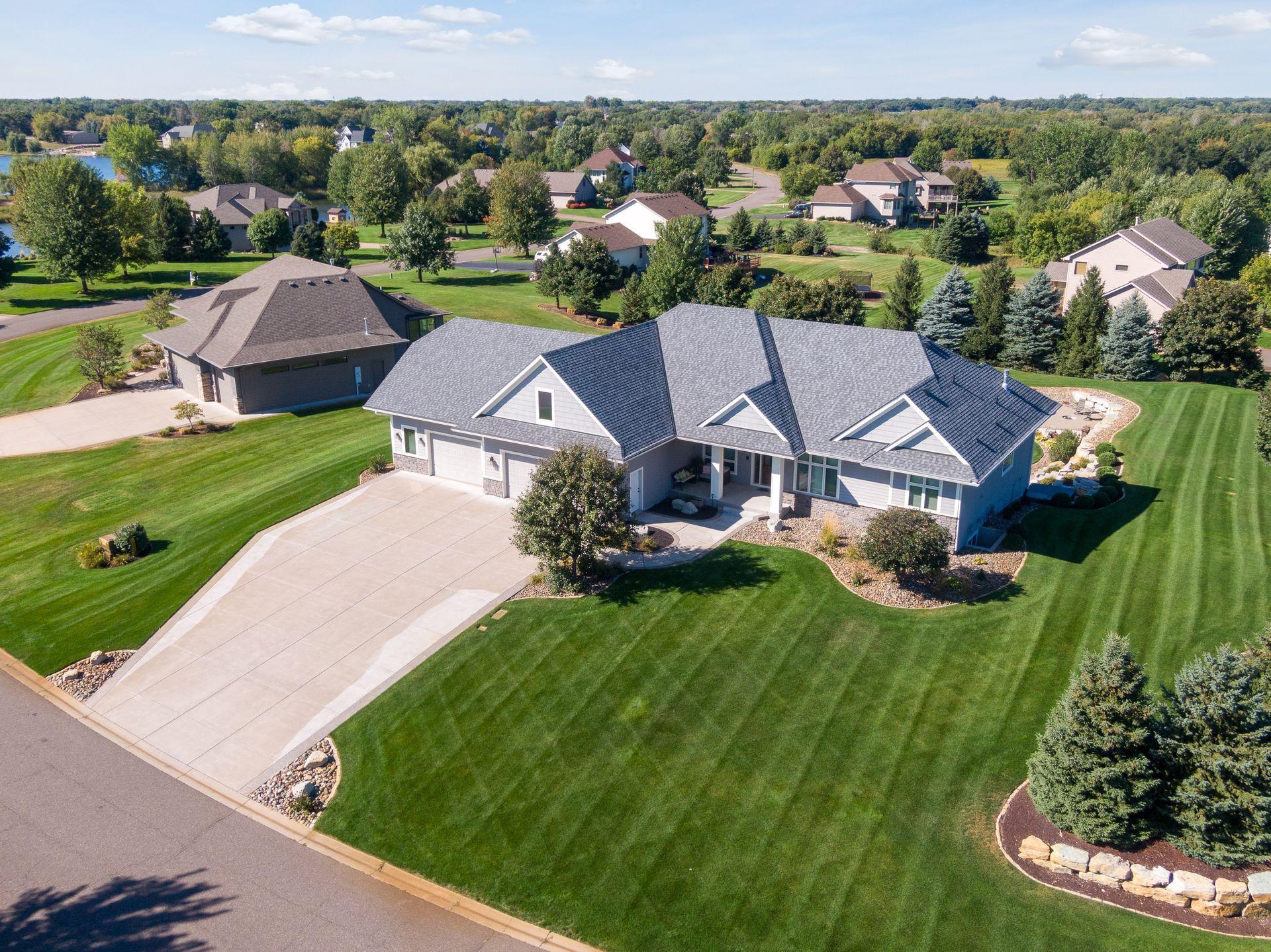 Exquisite one-story estate by Parent Builders, nestled on a corner lot in a serene cul-de-sac! Expansive .83 acre lot with serene views close to many local parks and lakes! Interior photography will be loaded on Friday.