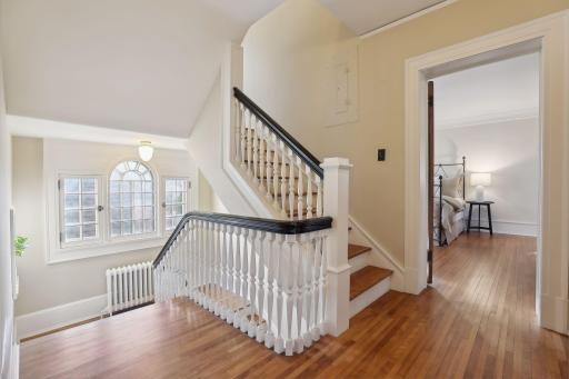 Wonderfully converted access to the third level was blended seamlessly