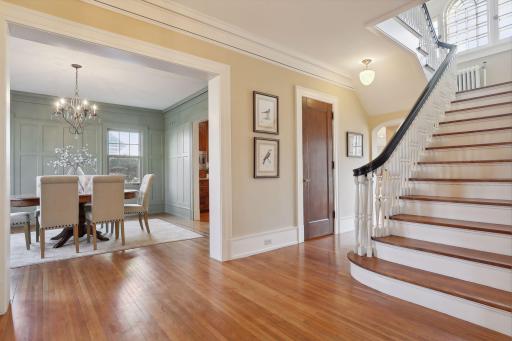 Large front entry is perfect for welcoming your guests