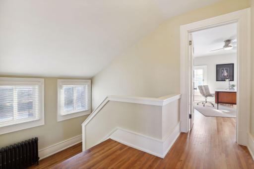 Redesigned entry to the third level allows for ease of access