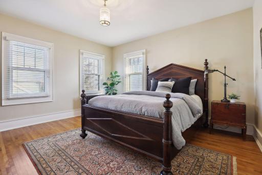 Spacious second bedroom on the second floor